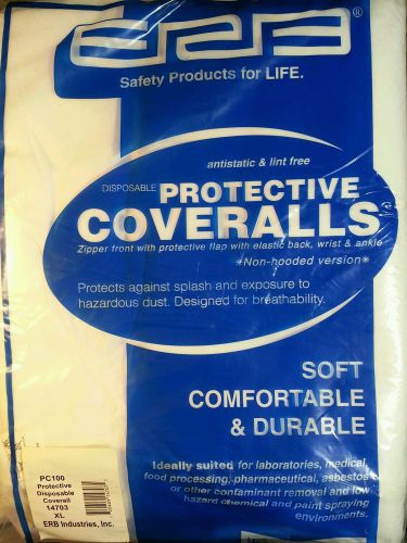 ERB Safety 14703 XL  Coveralls Non Hooded lot of z