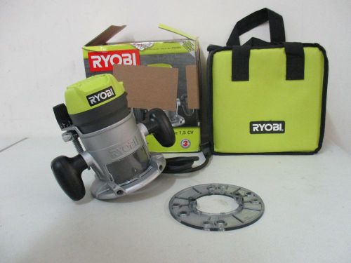 Ryobi 8.5-Amp Corded Fixed Base Router 1-1/2 Peak HP TOOL ONLY! (R163GK) TESTED