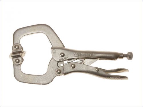 C h hanson - manual locking clamp 150mm (6in) swivel pads for sale