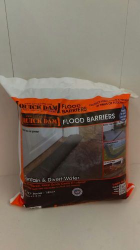 Quick Dam 6&#034; x 17&#039; Flood Barrier 1 pack