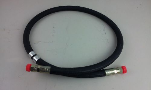 Aeroquip 3500 psi hydraulic hose 5&#039; 1/2&#034; id with fittings for sale