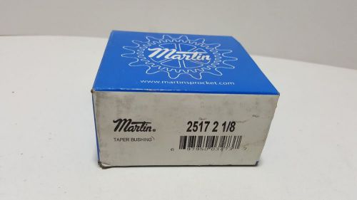 *new* martin 2517 2-1/8&#034; taper bushing ,finished bore ,taper locking bushing for sale