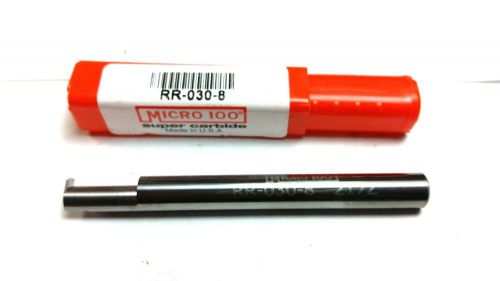 Micro 100  .250 x .5&#034; depth carbide grooving boring retaining bar tool (q 545 for sale