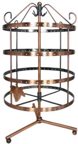 92 Pairs Copper Color Rotating Earring Holder / Earring Tree / Earring / Stand