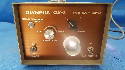 Olympus CLK-3 Cold Light Power Supply Source
