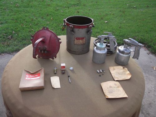 Pressure paint pot pressure paint tank W.R. Brown speedy sprayer paint pot tank