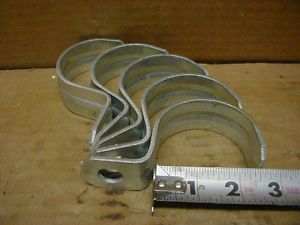 2&#034; rigid snap-on conduit strap, 1 hole, lot of 5 for sale