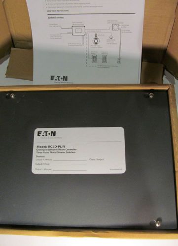 NEW EATON GREENGATE RC3D-PL-N NETWORK ROOM CONTROLLER 3 RELAY &amp; 3 DIMMER