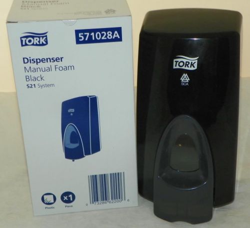 Tork manual foam dispenser black plastic system s21 mounting screws directions for sale