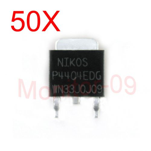 50PCS P-Channel MOS-FET NIKOS P4404EDG TO-252 SMD IC ORIGINAL NEW