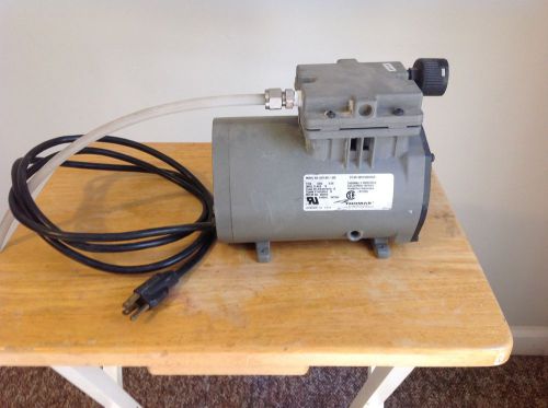 Thomas 607ca22-59e piston compressor vacuum pump 115v 60hz 3.5a for sale