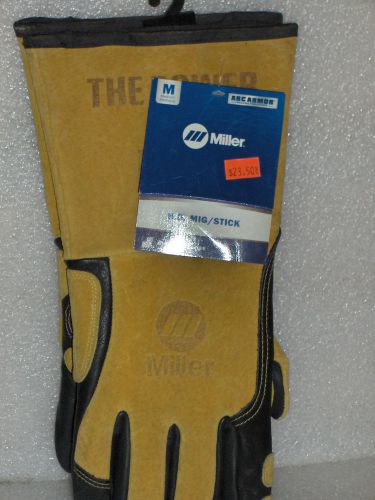 Miller arc arbor h.d. mig/stick welding gloves for sale