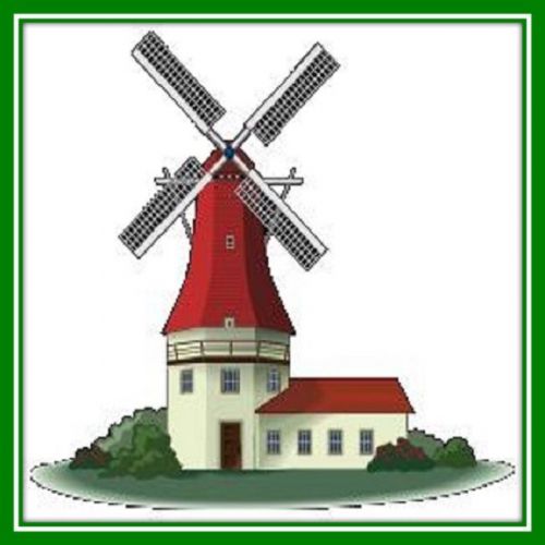 30 Custom Windmill Personalized Address Labels