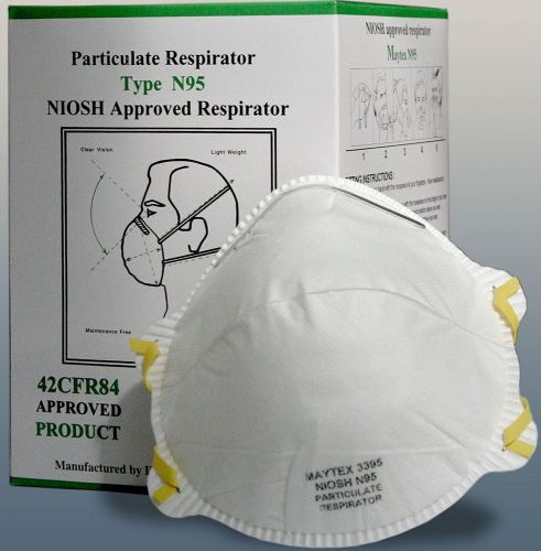 N95 Particulate Respirator Mask 20 Masks/Box