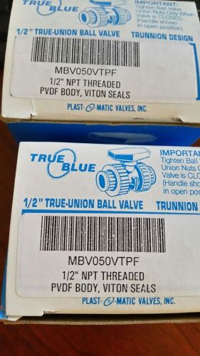 TRUE-BLUE MBV050VTPF UNION BALL VALVE
