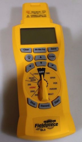 Fieldpiece dl3 digital data logger with pc software for sale