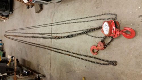 Vanguard 40&#039; lift 3 ton chain hoist for sale