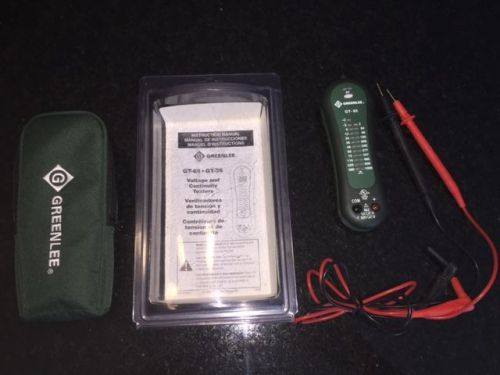 Greenlee GT-65 Voltage &amp; Continuity Tester - opened but not used