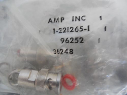 Amp INC. ( very good quality ) BNC Connectors 1-221265-1-  (9 connectors )