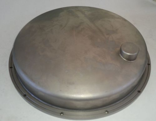 345 mm (13 5/8&#034;) diameter x 10mm thick -  stainless steel  blank flange for sale