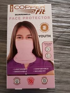Copper fit guardwell face protector Kids Pink