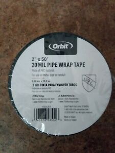 Orbit Sprinkler System 2-Inch X 50-Foot 20 Mil Pipe Wrap Tape 53550