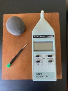 Sper Scientific Digital Sound Level Meter 840029 w/ Case