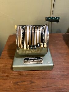 Vintage Paymaster Series X-550 Check Writer Stamping Machine
