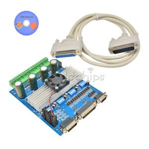 TB6560 4 Axis Stepper Motor Controller Driver Board For CNC Engraving Machine