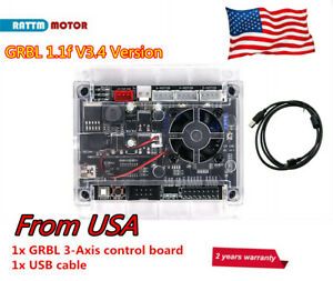 USA3 Axis GRBL Control Board Laser Controller 3018 pro CNC Router Control Card