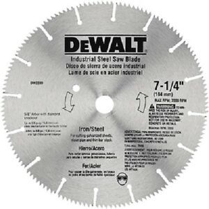 DEWALT DW3330 7-1/4&#034;, Steel &amp; Iron Cutting Saw Blade