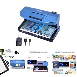 TIHOO Counterfeit Bill Detector with Magnetic and UV Detection, Money Marker ...