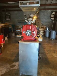 Red Vintage Stone Grinder (Coffee, Grains, Cereals, Spices)