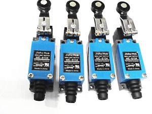 Limit Switches Roller Lever Arm Momentary Limit Switch 1NC 1NO 4PCS