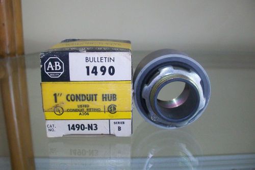 A&amp;B  ALLEN BRADLEY 1490-N3 SERIES B  1&#034; CONDUIT HUB