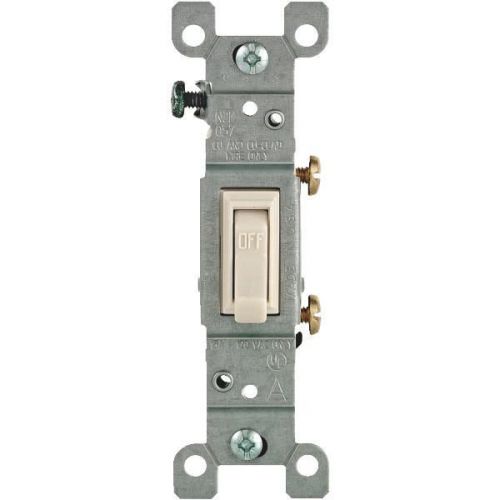 Leviton M26-01451-2TM 10-Pack Quiet Single Pole Switch-LT ALM 10PK 1TGL SWITCH