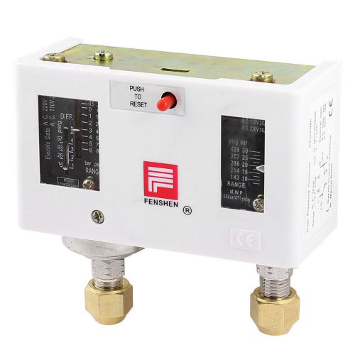 -0.5-+6 bar 5-30bar air compressor manual dual pressure controller switch for sale