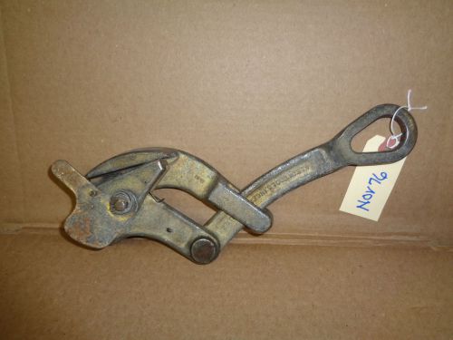 Klein tools  cable grip puller 4500 lb capacity  1685-20   5/32 - 7/8  nov76 for sale