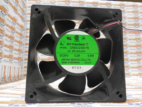 JAPAN SERVO, CNDC24B7R, BRUSHLESS CENTAUR BOX FAN, 24 VDC, 0.2 A, 4.8 W