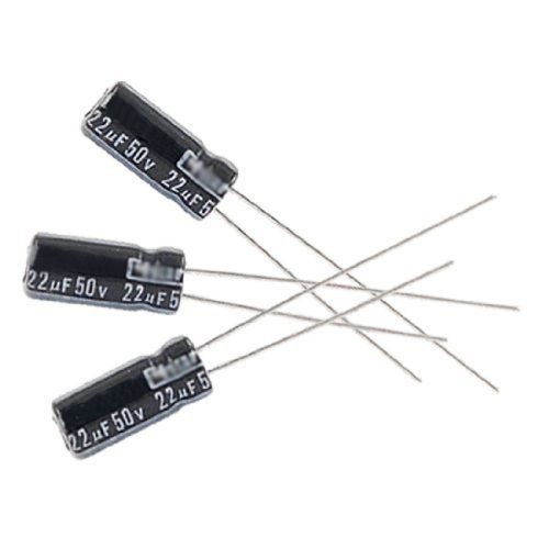 20 x 50v 22uf 105c radial electrolytic capacitor 5x11mm gift for sale