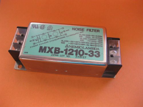 Nemic Lambda MXB-1210-33 Noise Flilter