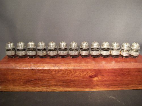 Lot of 13 british made morganite mil spec tube era pots potentiometers scope for sale