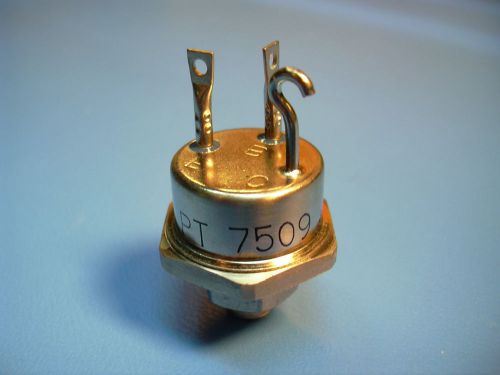 Pt-7509 powertech silicon npn power transistor 200v 70a 350w hermetic to-63 nos for sale