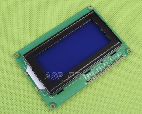 1604 16x4 character lcd display module 5v lcm blue blacklight brand new for sale