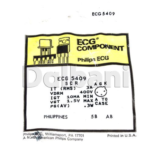 ECG5409 Original ECG Semiconductor