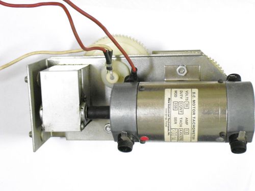 DC motor, Speed controler and tach, 0 ~ 28rpm (w/reverse)120V-28V w/Transfomer