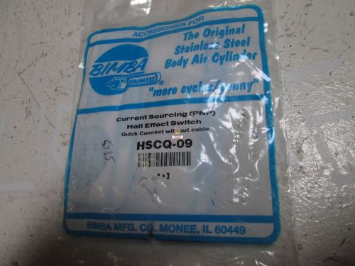 BIMBA HSCQ-09 HALL EFFECT SWITCH *NEW IN A BAG*