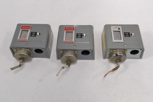 3X HONEYWELL L482A1004 THERMOSTAT WITH RESET TEMPERATURE 15-55F B311077