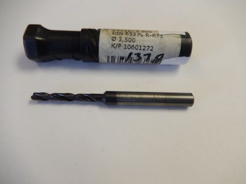 Guehring Carbide Drill 5511 9055110035000 3.5mm Coolant Through Drill New!!