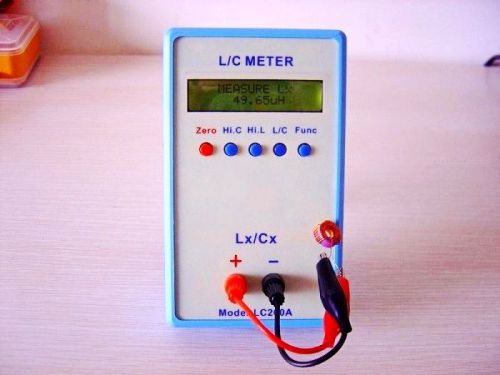New l/c inductance capacitance multimeter meter lc200a tool for sale